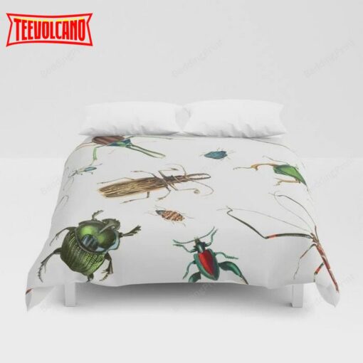 Bug Life Beetles Bugs Insects Colorful Insect Duvet Cover Bedding Sets