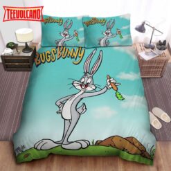 Bugs Bunny And His Carrot Portrait Image Duvet Cover Bedding Sets