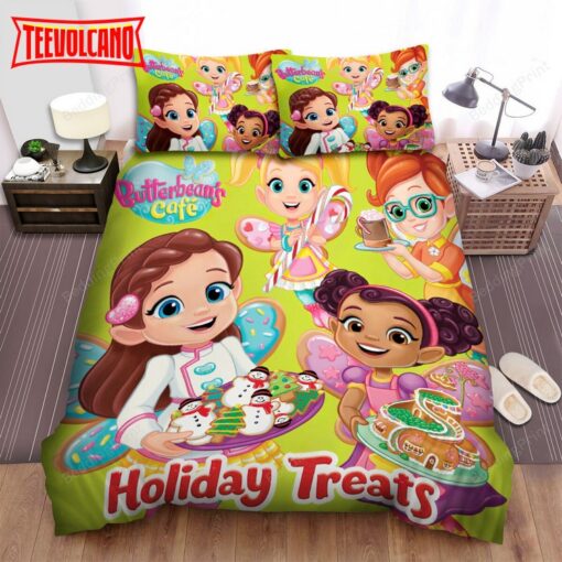 Butterbean’s Cafe Holiday Treats Bed Sheets Duvet Cover Bedding Sets