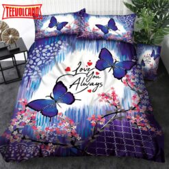 Butterfly Love You Always Bedding Set Duvet Cover