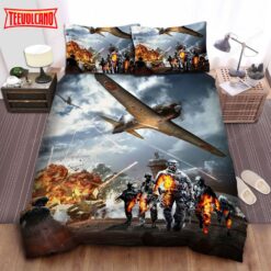 Call Of Duty, Black Ops 3 Character Sitting Duvet Cover Bedding Sets