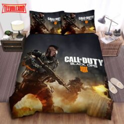 Call Of Duty Black Ops 4 Image Duvet Cover Bedding Sets