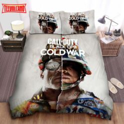 Call Of Duty Cold War Two Sides Duvet Cover Bedding Sets