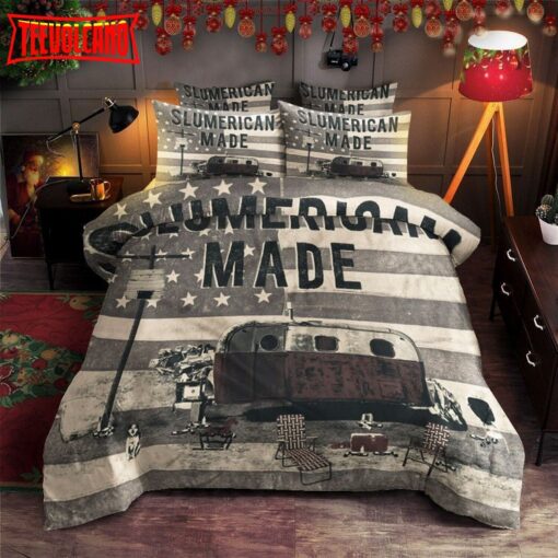 Camper Van Slumerican Made Duvet Cover Bedding Sets