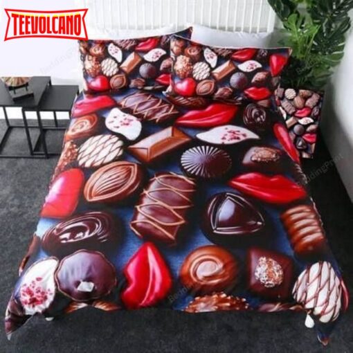 Candy Chocolate Bed Sheets Duvet Cover Bedding Sets