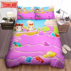 Candy Crush Saga Tiffi On The Boat Duvet Cover Bedding Sets