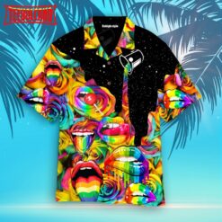 Candy Lips LGBT Hawaiian Shirt