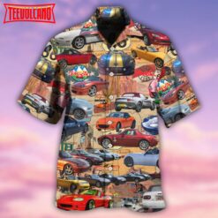 Car Lover Utah Miata Club Route 66 Hawaiian Shirt