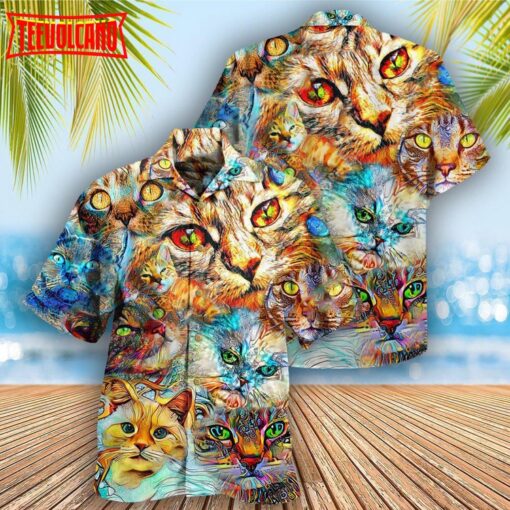 Cat Real Love Cats Hawaiian Shirt