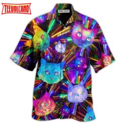 Cat Space Evolution Stunning Hawaiian Shirt