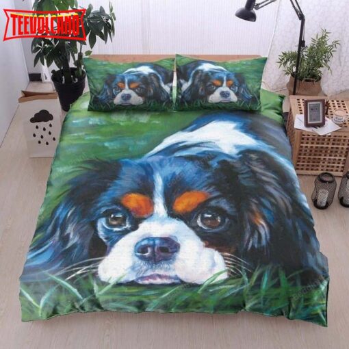 Cavalier King Charles Spaniel Your Innocent Eyes Duvet Cover Bedding Sets