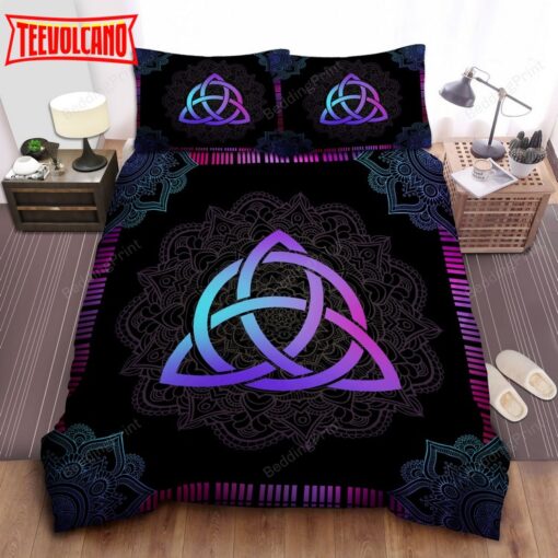 Celtic Symbol Light Color Bed Sheets Duvet Cover Bedding Sets