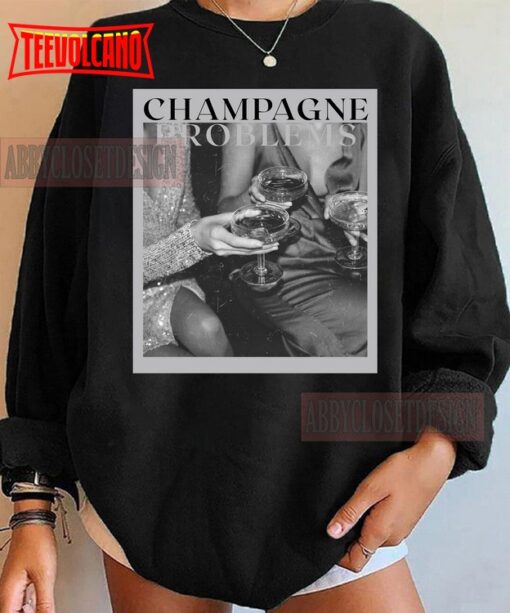 Champagne Problems 90s Vintage Album Cover Classic Retro Shirt