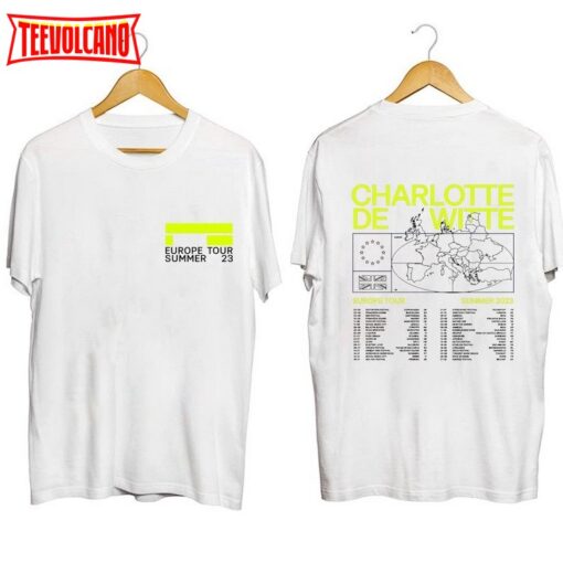 Charlotte de Witte Europe Tour 2023 Double Side Shirt