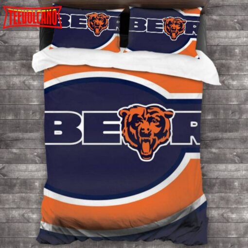 Chicago Bears Bedding Set Duvet Cover