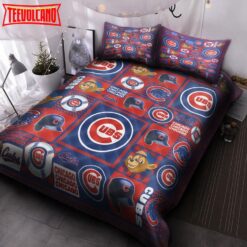 Chicago Cubs V1 Bedding Set