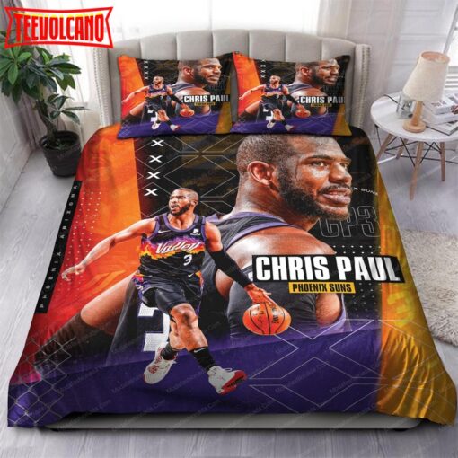 Chris Paul Phoenix Suns NBA 80 Bedding Sets