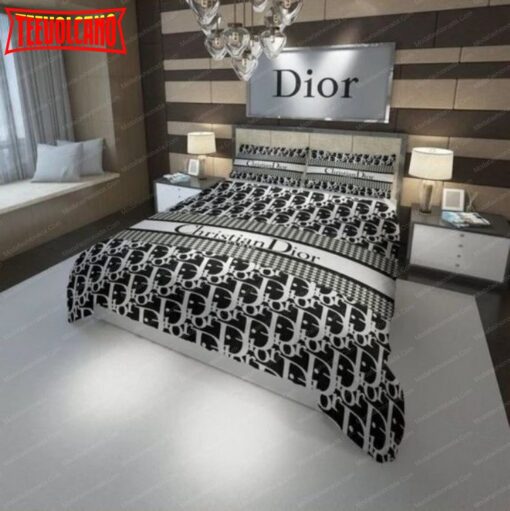 Christian Dior Logo Brands 1 Bedding Set Duvet Cover