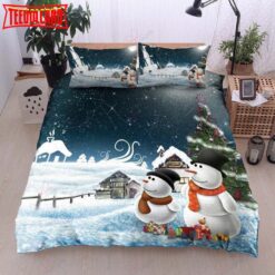 Christmas Bedding Set Bed Sheets Duvet Cover