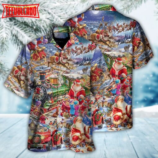 Christmas Joy Love Peace Family Laughter Hawaiian Shirt