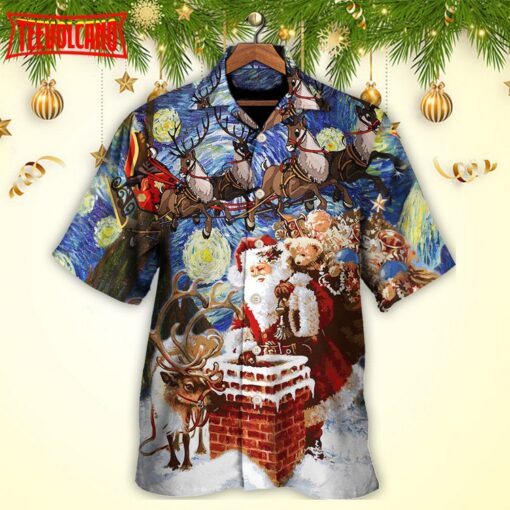 Christmas Santa Coming For You Hawaiian Shirt