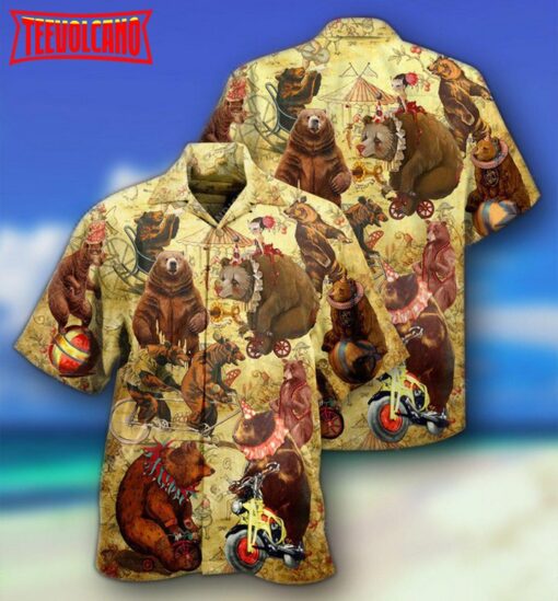 Circus Bears Amazing Hawaiian Shirt