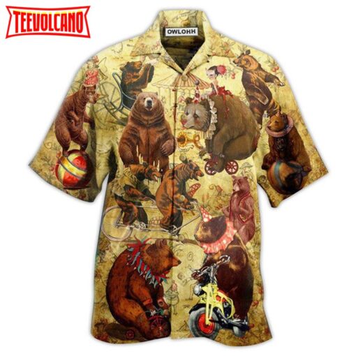 Circus Bears Amazing Hawaiian Shirt