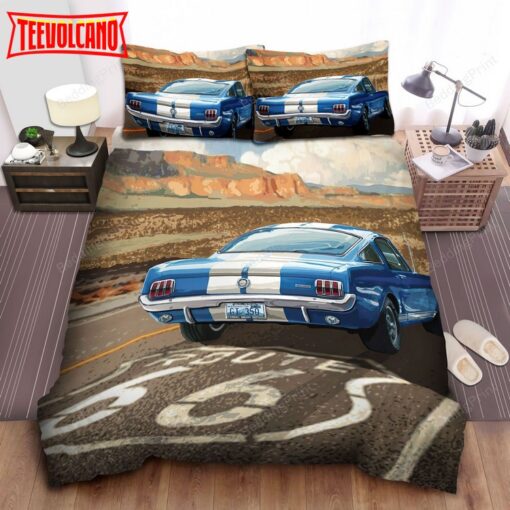 Classic Route 66 Bed Sheets Duvet Cover Bedding Sets