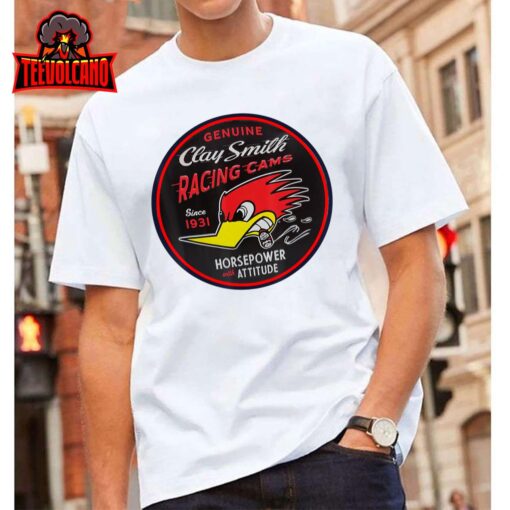 Clay Smith Cams Motor Racing 500 Cars Bikes American Indy T-Shirt