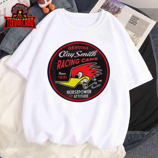 Clay Smith Cams Motor Racing 500 Cars Bikes American Indy T-Shirt