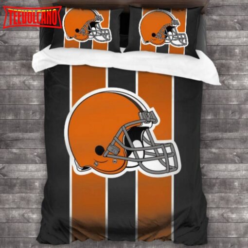 Cleveland Browns Bedding Set Duvet Cover