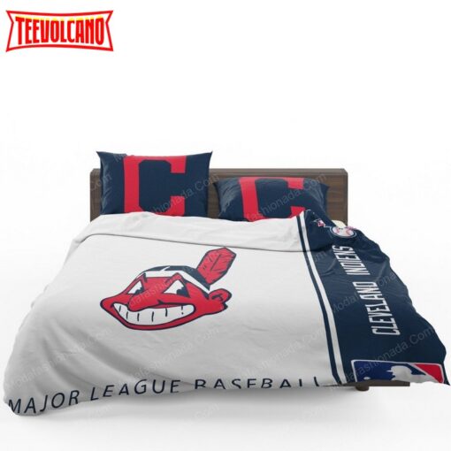 Cleveland Indians MLB Baseball American League Sport Bedding Set