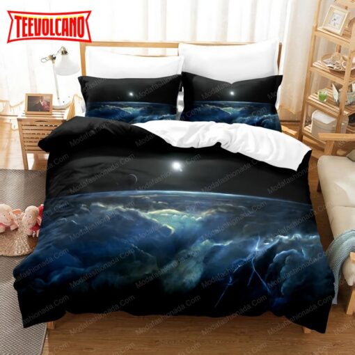 Clouds and Moon Scenery Bedding Sets