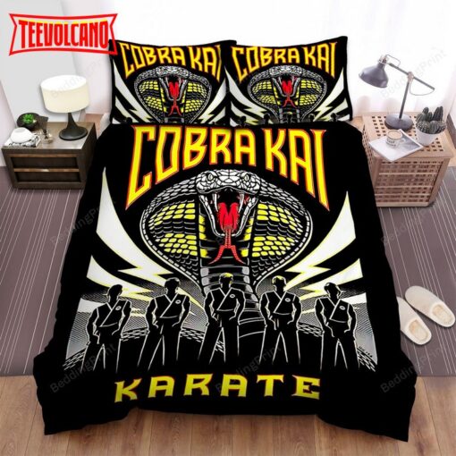 Cobra Kai Movie Digital Art 2 Bed Sheets Duvet Cover Bedding Sets