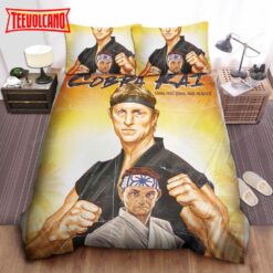 Cobra Kai Strike First Strike Hard No Mercy Duvet Cover Bedding Sets