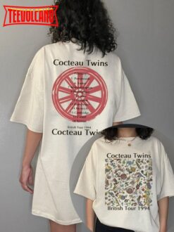 Cocteau Twins British Tour 1994 Double Side Shirt