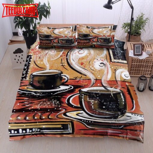 Coffee Bed Sheets Duvet Cover Bedding Sets