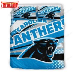 Colorful Shine Amazing Carolina Panthers 3d Duvet Cover Bedding Sets