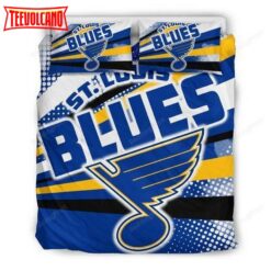 Colorful Shine Amazing St. Louis Blues 3d Duvet Cover Bedding Sets