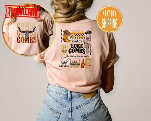 Combs Bullhead Shirt, Luke Combs World Tour 2023 Sweatshirt