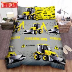 Construction Truck Bedding Sets Duvet Cover &amp Pillow Cases