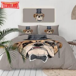 Cool Bulldog Dogs Bed Sheets Duvet Cover Bedding Sets