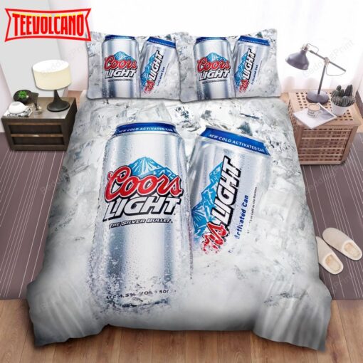 Coors Light The Silver Bullet Duvet Cover Bedding Sets