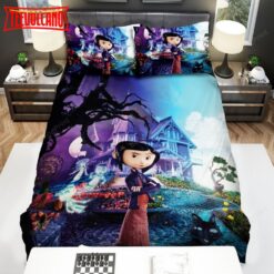 Coraline And The House Halloween Duvet Cover Bedding Sets