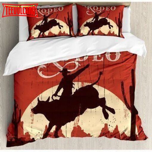 Cowboy Rodeo Bed Sheets Duvet Cover Bedding Sets