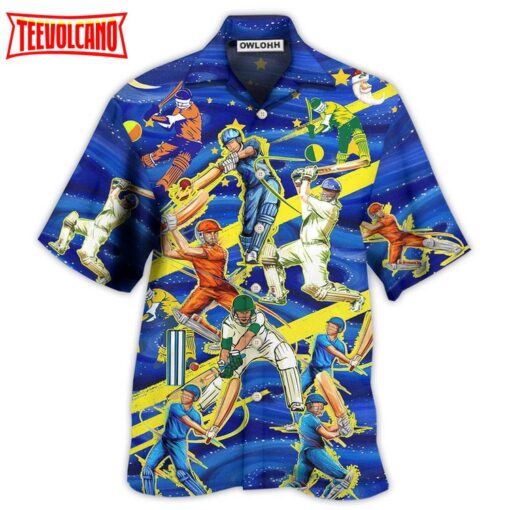 Cricket Lets Play Cricket Hawaiian Shirt