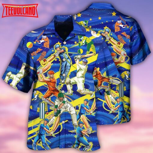 Cricket Lets Play Cricket Hawaiian Shirt