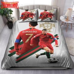 Cristiano Ronaldo Portugal Bed Sheets