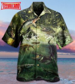 Crocodile Amazing Alligator Hawaiian Shirt