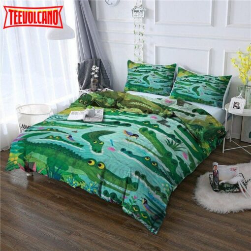 Crocodile Bed Sheets Duvet Cover Bedding Sets